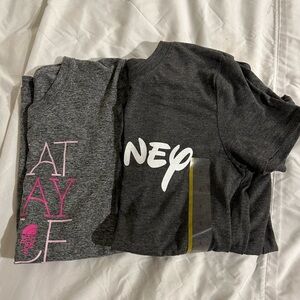The North Face and NWT Disney.  2 t shirts women’s size small.